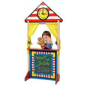   ALEX Toys 23K Floor Standing Puppet Theater with Clock Toys & Games