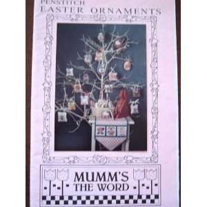  Penstitch Easter Ornaments by Debbie Mumm Arts, Crafts 