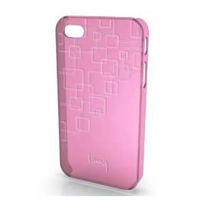  Luardi lip4gLtcPNK Pattern TPU Case Iphone 4   Pink 