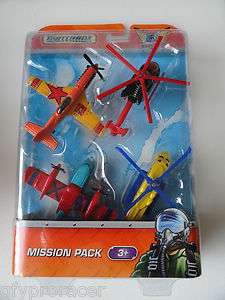 MATCHBOX SKYBUSTERS MISSION PACK LOT 4 035995473119  