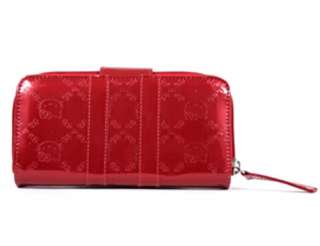 Loungefly HELLO KITTY TANGO RED PATENT EMBOSSED WALLET  