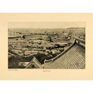  1903 Print Yokohama Japan Kanagawa Tokyo Bay Cityscape 