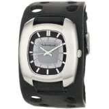 Vestal SPF001 Super Fi 10th Anniversary Black Silver Leather Watch