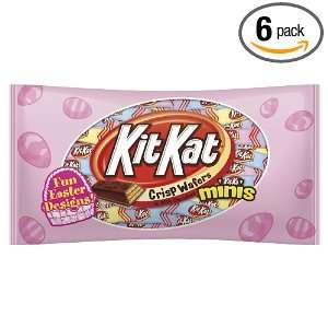 Kit Kat Easter Minis, Crisp Wafers in Milk Chocolate, 8 Ounce Bags 
