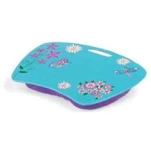 Butterfly Dragonfly Garden LAP DESK portable travel personal bed 