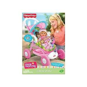   Price Little Mommy Precious Planet Deluxe Doll Stroller Toys & Games