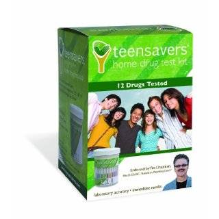TeenSavers TSK 1200 Home Drug Test Kit with Parental Support Guide for 