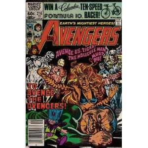  The Avengers #216 Marvel Comics Books