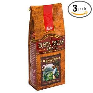 Melitta World Harvest Costa Rican Estate Coffee, 10 Ounce Bags (Pack 