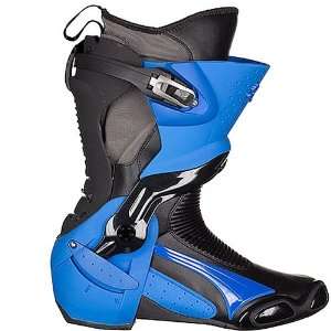 Puma 1000 v3 Mens On Road Racing Motorcycle Boots   Black/Blue / Size 