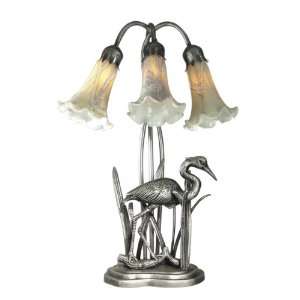  Dale Tiffany TA70047 Florence Lily Accent Lamp, Antique 