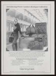 1988 Pierre Cardin luggage photo  print ad  