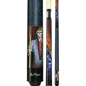 Players grim reaper and flaming 8 ball Cue (weight19oz.)  
