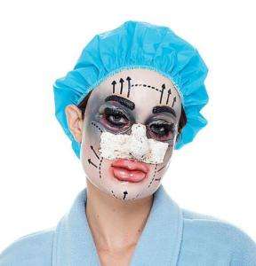 Plastic Surgery Mask Funny Plastic Woman Mask  