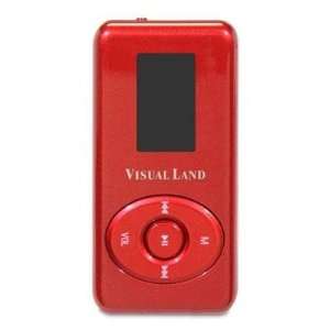  V Clip Pro 4GB, Red  Players & Accessories