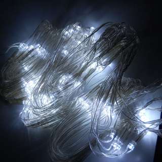   LED White Net Fairy Decoration Lights for Christmas Party 1.5M × 1.5M