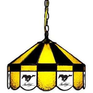  Mustang 16 Stained Glass Swag Hanging Lamp   160SWb MUS 