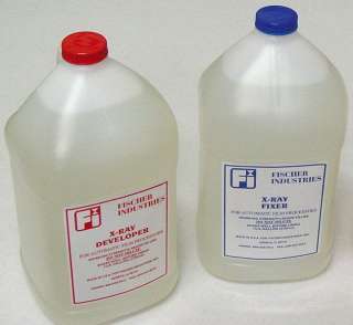   Developer & Fixer for Automatic X Ray Film Processors,2 Gallons each