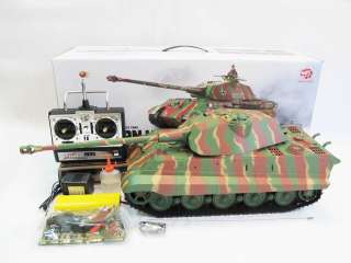 HLONG 1/16 R/C S&S King tiger Tank Porsche Turret (Super IR Version 