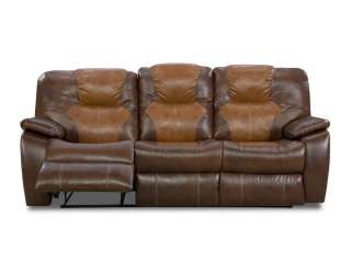 Southern Recline Avalon Dual Reclining Sofa and Loveseat With Console 