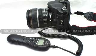 Wireless Timer Remote for CANON 60D 550D 500D G12 G11  