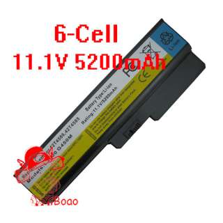 6Cell Replacement battery for Lenovo B460 B460e G450 G455 G530 G550 
