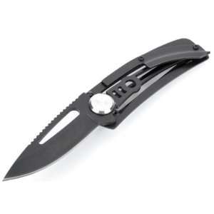   Steel Manual Release Folding Knife Clip 7CM: Office Products
