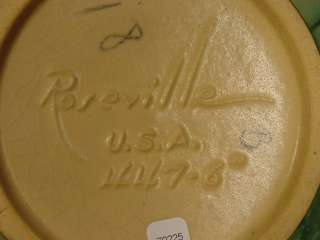 Roseville Pottery Handled Bowl # 447 6  