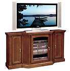 56 Maple TV Console Cabinet Stand for HDTV LCD Plasma
