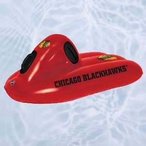 Chicago Blackhawks Inflatable Team Super Sled