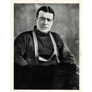  1927 Print Sir Ernest Shackleton Polar Explorer Nimrod 