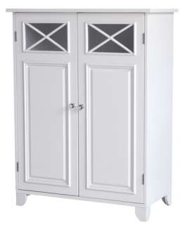 New Dawson Bathroom Floor Cabinet With 2 Doors   White  