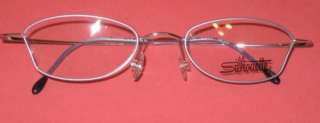 SILHOUETTE 6520 Titanium Eyeglass Frames SILVER BLUE  