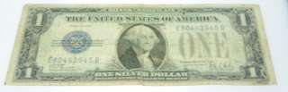1928 B US SILVER CERTIFICATE PAPER CURRENCY DOLLAR BILL  
