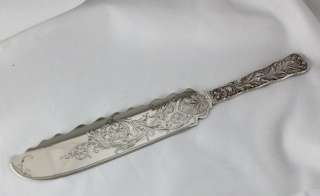 Gorham 1885 St. Cloud sterling silver ice cream slicer / knife. Blade 