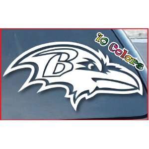  Baltimore Ravens Car Window Vinyl Decal Sticker 8 Wide 