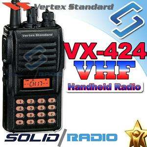 Vertex Standard VX 424 VHF Radio 146 174Mhz + FNB V94  