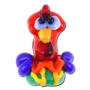 Handmade Red Rooster Lampwork Beads Arts, Crafts & Sewing