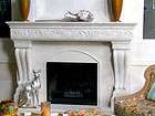 Cast Stone Fireplace Mantel (Mantle) Hearth, Florencia