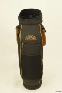 Mint Sun Mountain Cascade Cart Golf Bag 9 4 Dividers 6 Pockets Black 