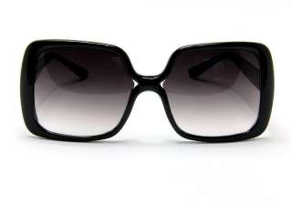   Vintage Style Black XL Oversized Jackie O Sunglasses Gradient Lens
