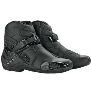   Mens Riding On Road Motorcycle Boots   Black / Size 41 Automotive