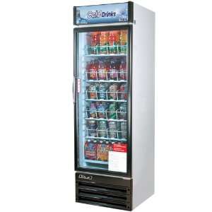  cu ft Single Glass Door Merchandising Refrigerator