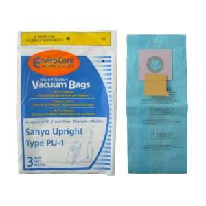 Sanyo Upright Pu 1 Vacuum Bags, Panasonic, Kenmore, LG Vacuum Cleaners 