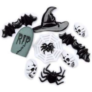   Buttons Halloween Night (scary)   655747: Patio, Lawn & Garden