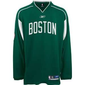  Celtics Team Authentic Long Sleeve Shooting Shirt