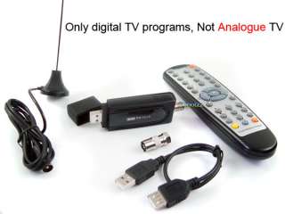 USB Digital Cable QAM ATSC HDTV Tuner TV Card DVR Save  