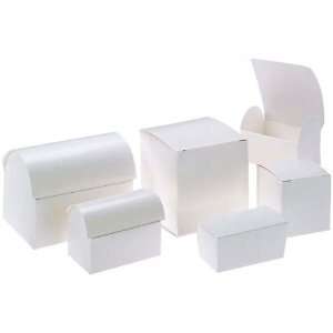 White Favor Boxes   Standard Truffle Box, package of 20  