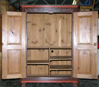 Title/Specific Baltic Country Armoire/Entertainment Center