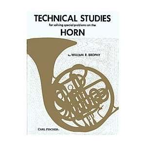   Studies for Solving Problems on the Horn Musical Instruments